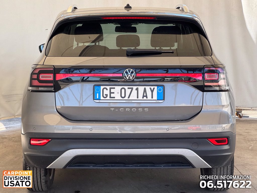 VOLKSWAGEN T-cross 1.0 tsi advanced 110cv