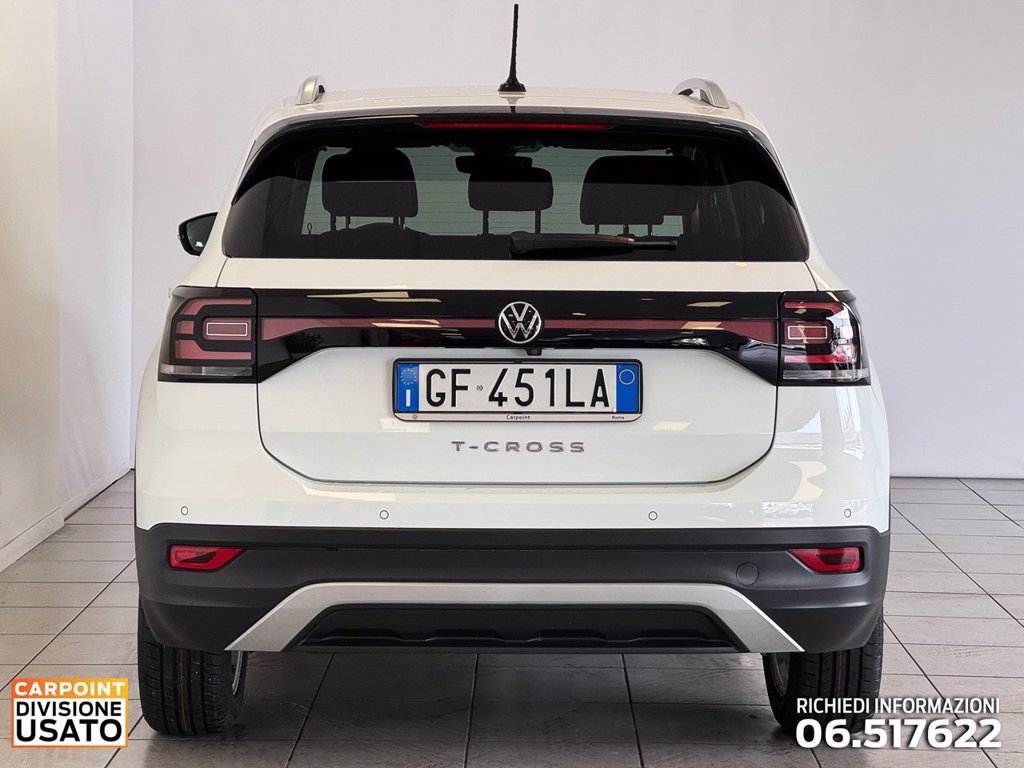 VOLKSWAGEN T-cross 1.0 tsi advanced 110cv dsg