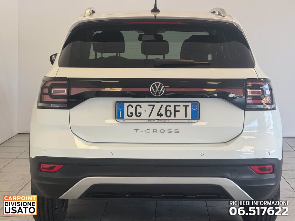 VOLKSWAGEN T-cross 1.0 tsi advanced 110cv dsg