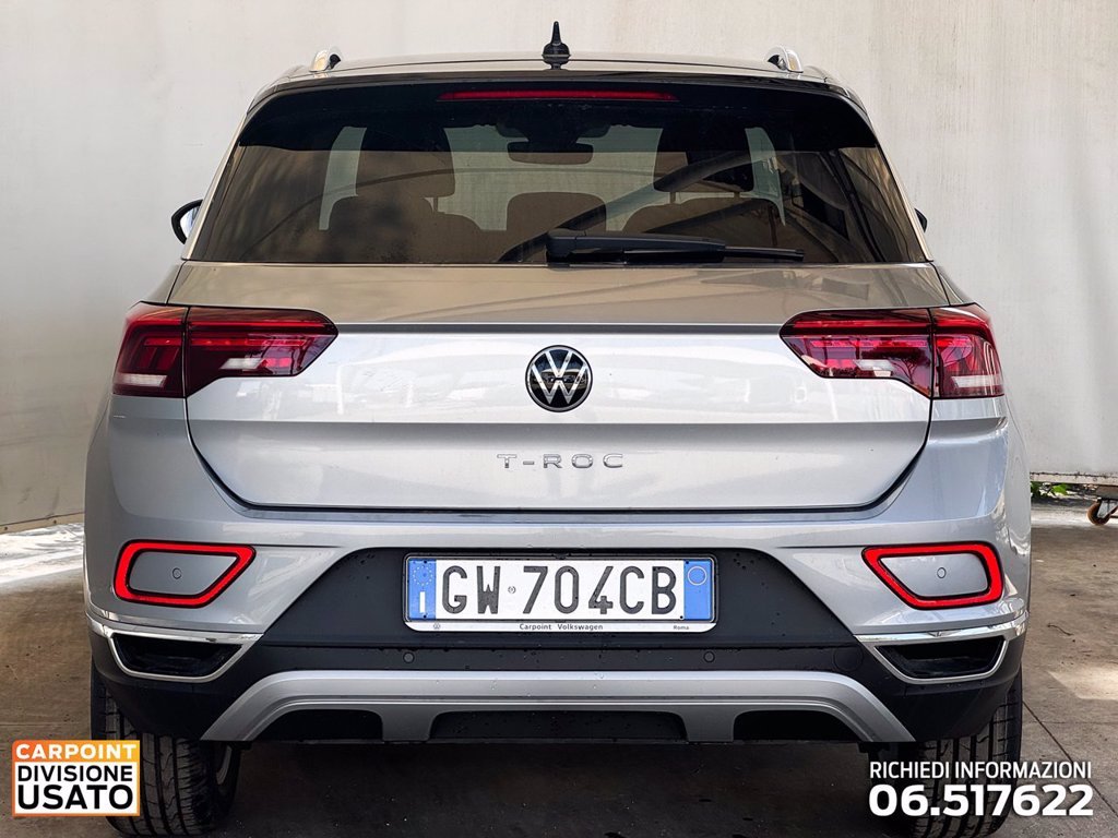 VOLKSWAGEN T-roc 1.0 tsi style 110cv