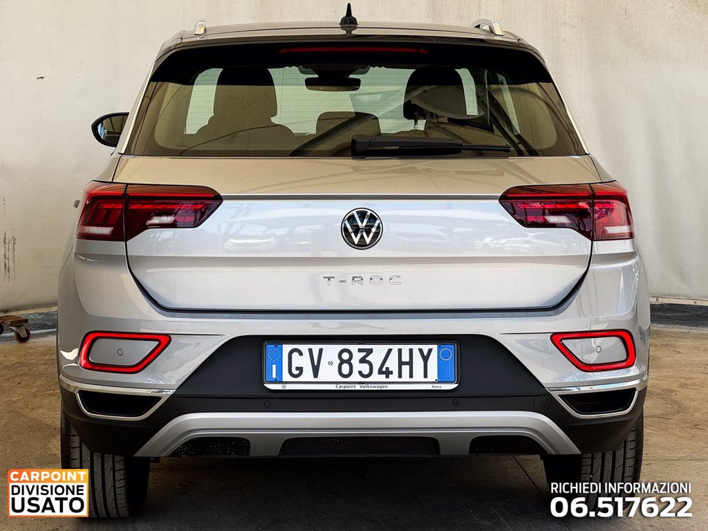 VOLKSWAGEN T-roc 1.0 tsi style 110cv